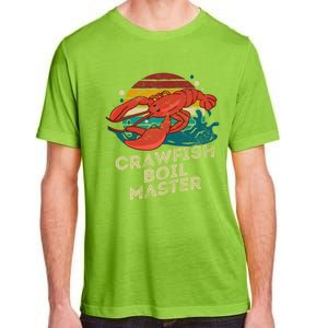 Crawfish Boil Master Funny Crawfish Season Retro Crawfish Gift Adult ChromaSoft Performance T-Shirt