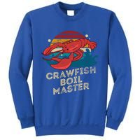 Crawfish Boil Master Funny Crawfish Season Retro Crawfish Gift Sweatshirt