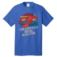 Crawfish Boil Master Funny Crawfish Season Retro Crawfish Gift Tall T-Shirt