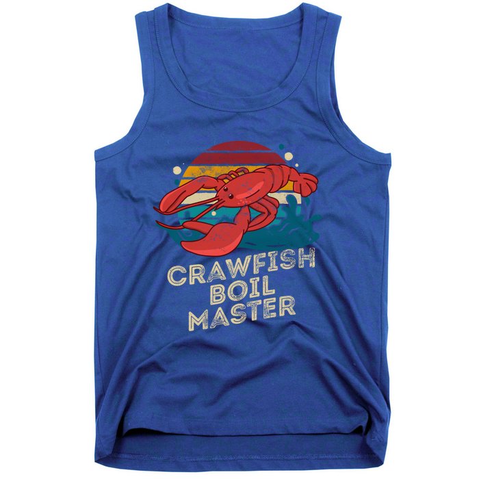 Crawfish Boil Master Funny Crawfish Season Retro Crawfish Gift Tank Top