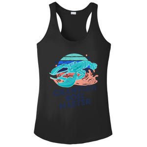 Crawfish Boil Master Funny Crawfish Season Retro Crawfish Funny Gift Ladies PosiCharge Competitor Racerback Tank