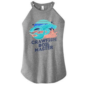 Crawfish Boil Master Funny Crawfish Season Retro Crawfish Funny Gift Women's Perfect Tri Rocker Tank