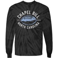 Chapel Bill Merch Vintage North Carolina Fan Merch Tie-Dye Long Sleeve Shirt