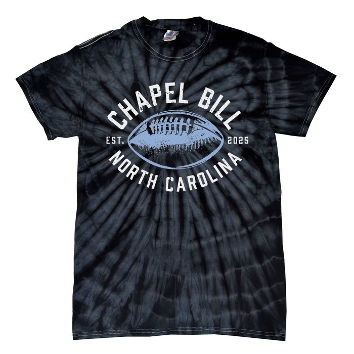 Chapel Bill Merch Vintage North Carolina Fan Merch Tie-Dye T-Shirt