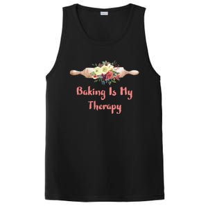 Country Baker Meaningful Gift Baking Is My Therapy Gift PosiCharge Competitor Tank