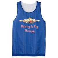 Country Baker Meaningful Gift Baking Is My Therapy Gift Mesh Reversible Basketball Jersey Tank