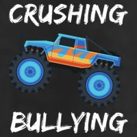 Crushing Bullying Monster Truck Anti Bully 7 Panel Mesh Trucker Snapback Hat