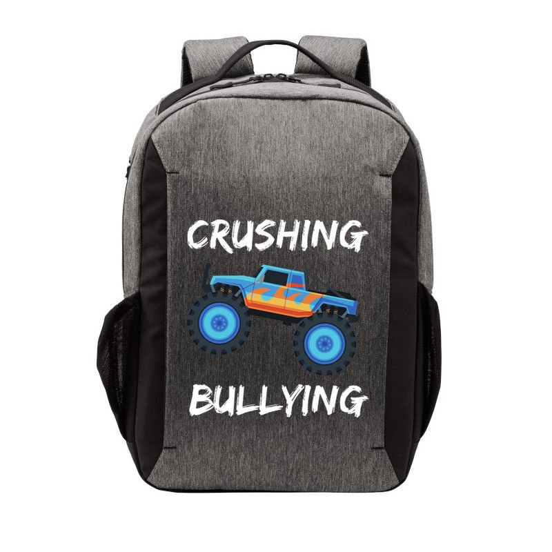 Crushing Bullying Monster Truck Anti Bully Vector Backpack
