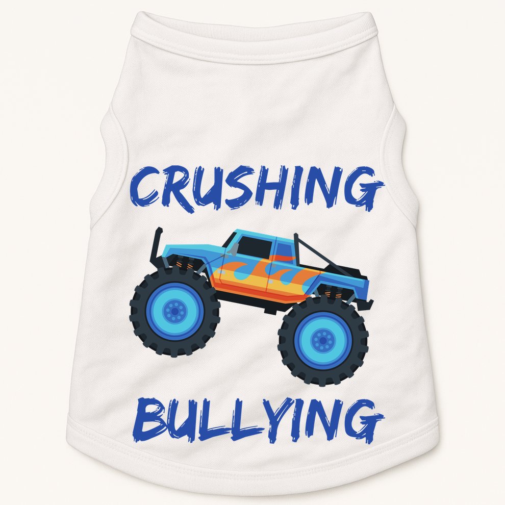 Crushing Bullying Monster Truck Anti Bully Doggie Tank