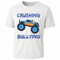 Crushing Bullying Monster Truck Anti Bully Cooling Performance Crew T-Shirt