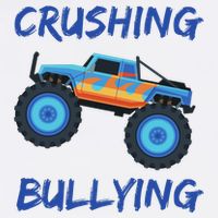 Crushing Bullying Monster Truck Anti Bully Baby Bodysuit