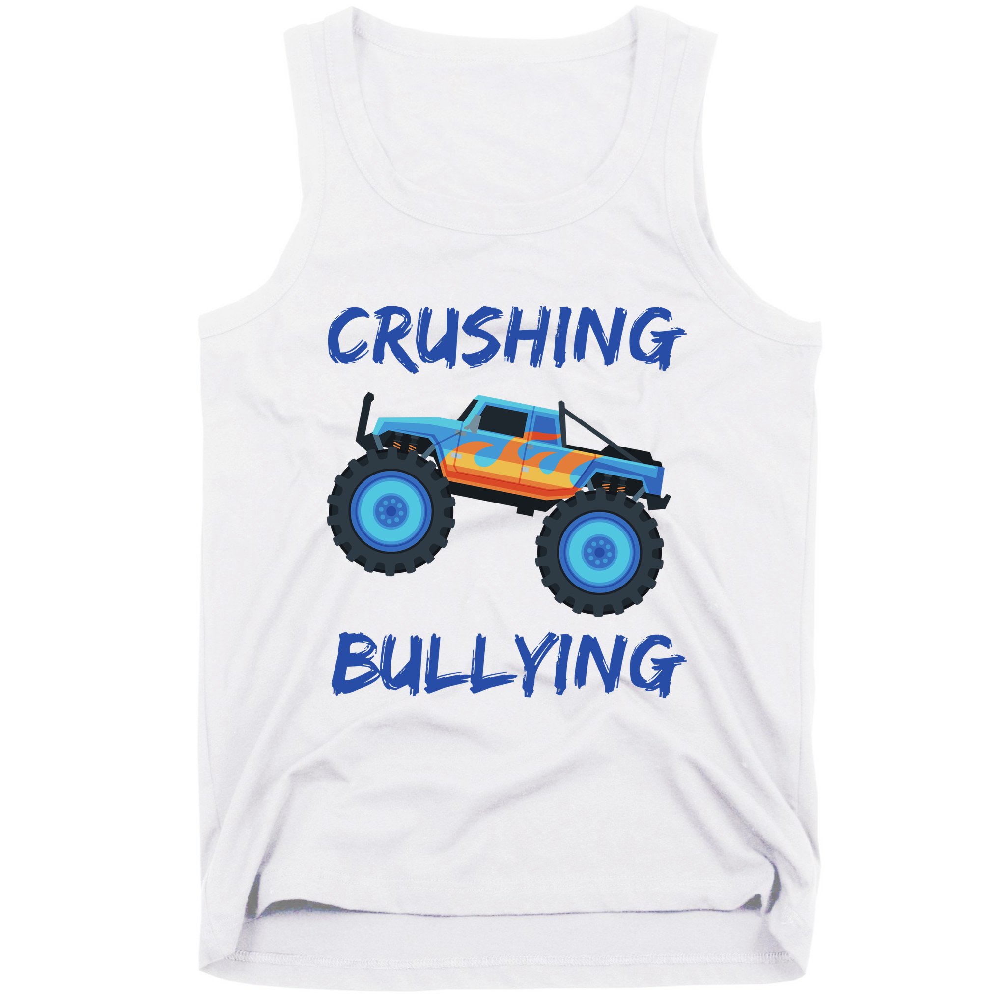 Crushing Bullying Monster Truck Anti Bully Tank Top