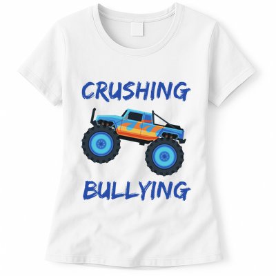 Crushing Bullying Monster Truck Anti Bully Womens T-Shirt