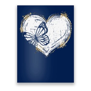 Cute Butterfly Monarchs Lovers Women Cutens Leopard Poster