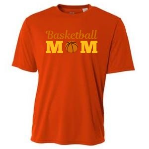 Cute Basketball Mom Novelty Sports Mother's Day Cool Gift Cooling Performance Crew T-Shirt