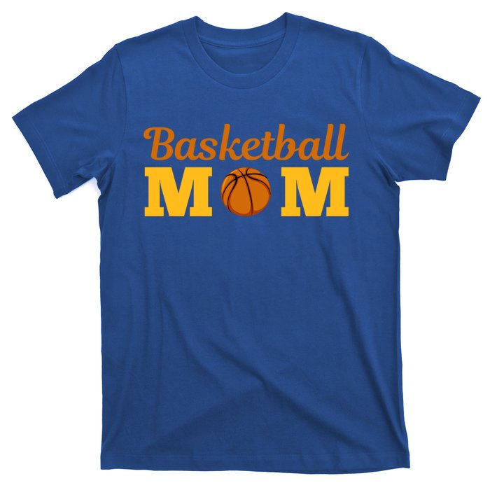 Cute Basketball Mom Novelty Sports Mother's Day Cool Gift T-Shirt