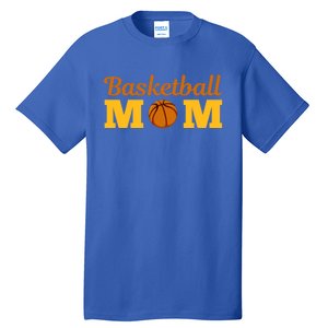 Cute Basketball Mom Novelty Sports Mother's Day Cool Gift Tall T-Shirt