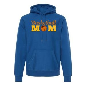 Cute Basketball Mom Novelty Sports Mother's Day Cool Gift Premium Hoodie