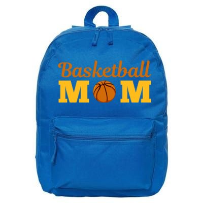 Cute Basketball Mom Novelty Sports Mother's Day Cool Gift 16 in Basic Backpack