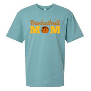 Cute Basketball Mom Novelty Sports Mother's Day Cool Gift Sueded Cloud Jersey T-Shirt