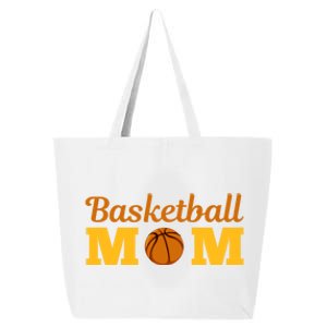 Cute Basketball Mom Novelty Sports Mother's Day Cool Gift 25L Jumbo Tote