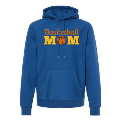 Cute Basketball Mom Novelty Sports Mother's Day Great Gift Premium Hoodie