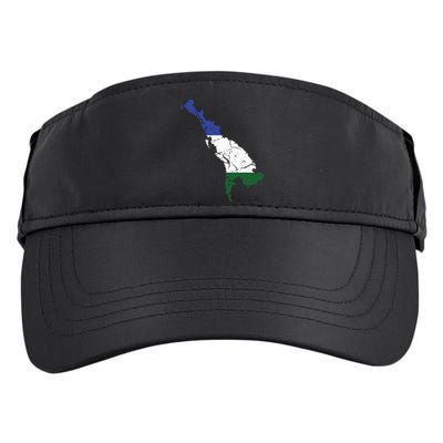 Cascadia Bioregion Map Flag Independence Distressed Adult Drive Performance Visor