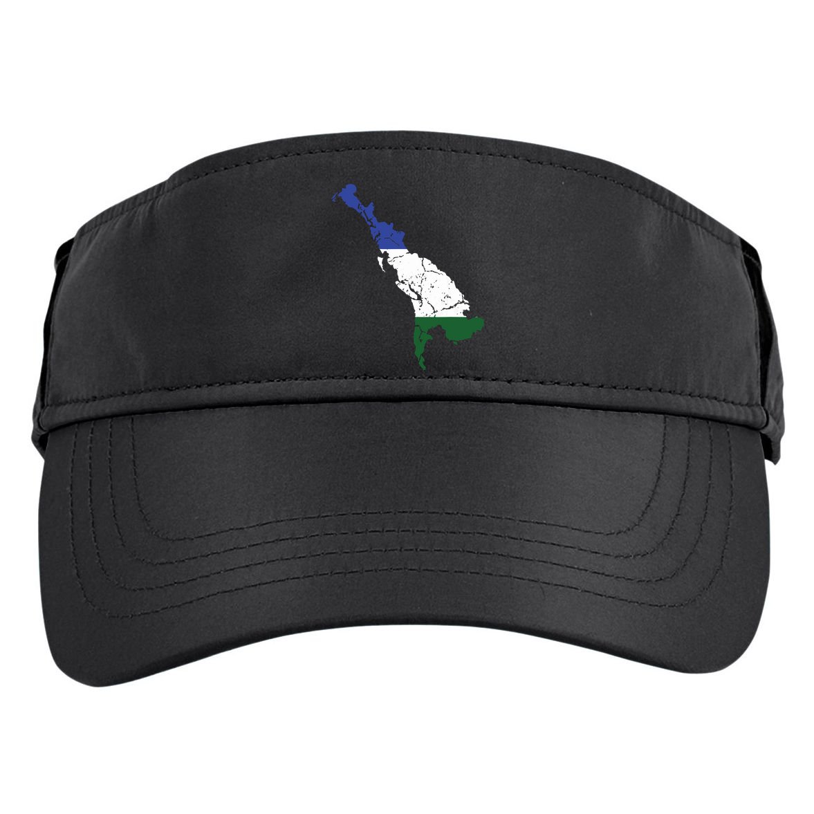 Cascadia Bioregion Map Flag Independence Distressed Adult Drive Performance Visor