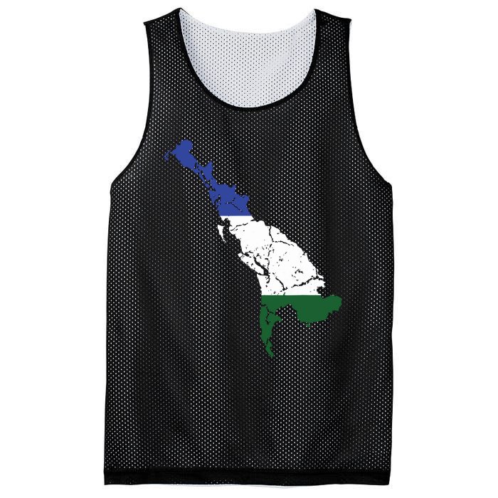 Cascadia Bioregion Map Flag Independence Distressed Mesh Reversible Basketball Jersey Tank