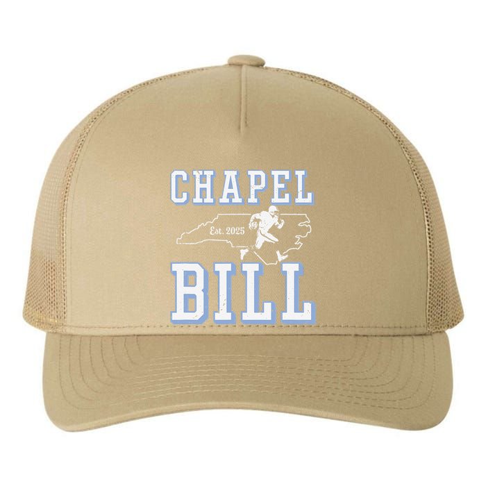 Chapel Bill Merch Vintage North Carolina Fan Merch Yupoong Adult 5-Panel Trucker Hat