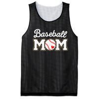 Cute Baseball Mom Leopard Print Mothers Day Mesh Reversible Basketball Jersey Tank