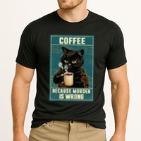 Coffee Because Murder Is Wrong Performance Shirt