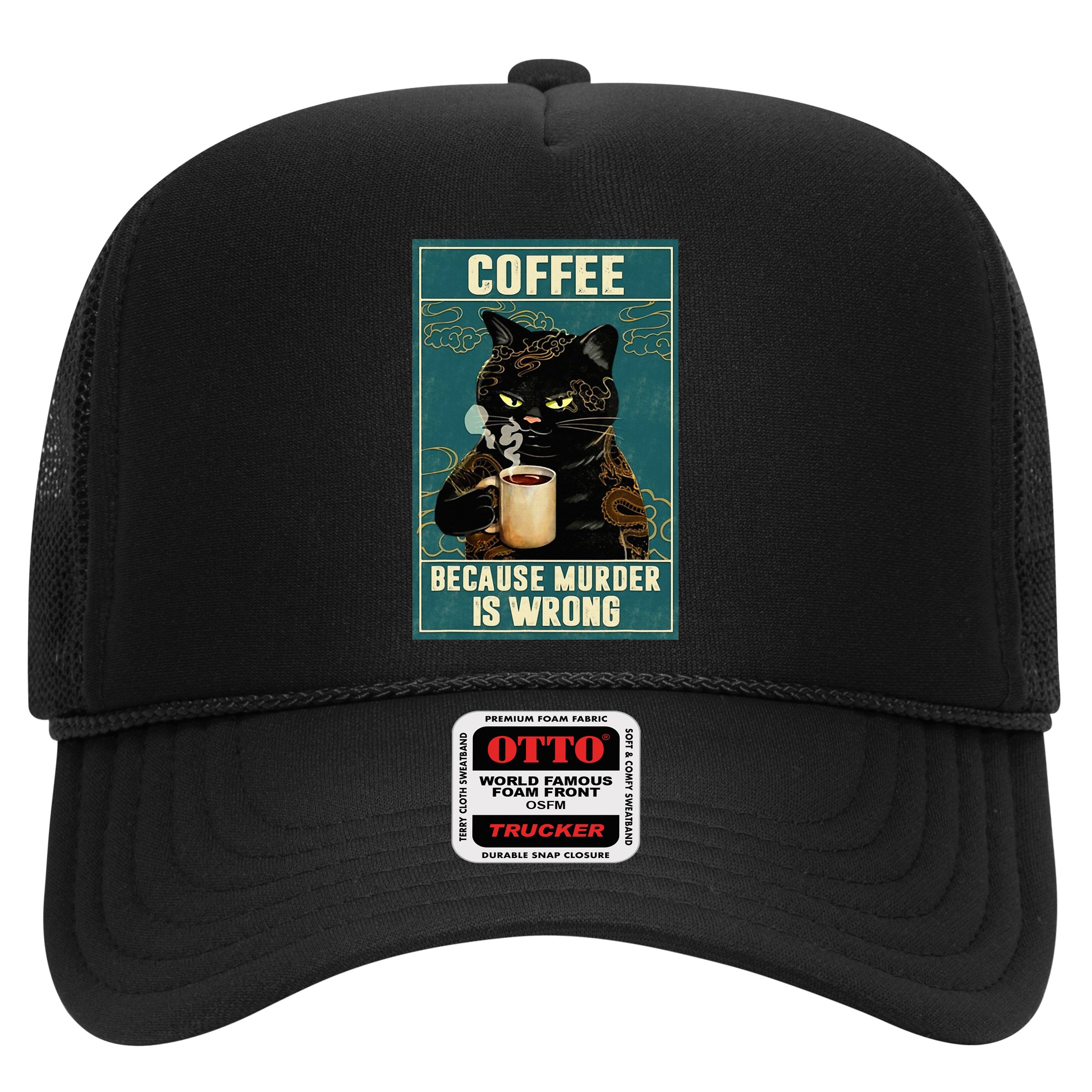 Coffee Because Murder Is Wrong Hat