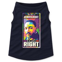 Color Block Martin Luther King The Time Is Always Right Doggie Tank