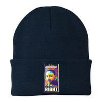Color Block Martin Luther King The Time Is Always Right Beanie