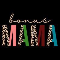 Cute Bonus Mama Leopard Pattern T-Shirt