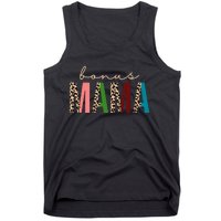 Cute Bonus Mama Leopard Pattern Tank Top