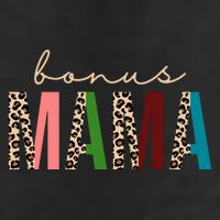 Cute Bonus Mama Leopard Pattern Golf Towel