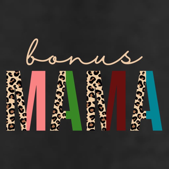 Cute Bonus Mama Leopard Pattern Golf Towel