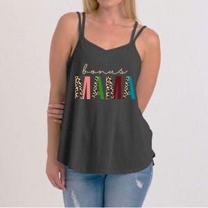 Cute Bonus Mama Leopard Pattern Women's Strappy Tank