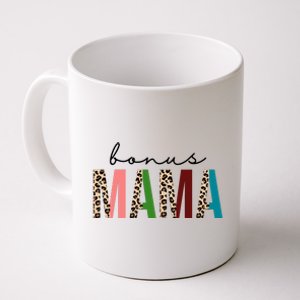 Cute Bonus Mama Leopard Pattern Coffee Mug