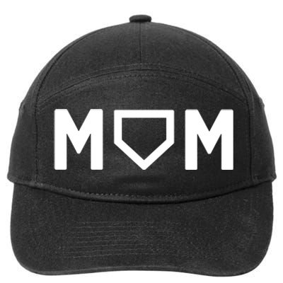 Cute Baseball Mom Favorite Player Mother's Day Gift 7-Panel Snapback Hat