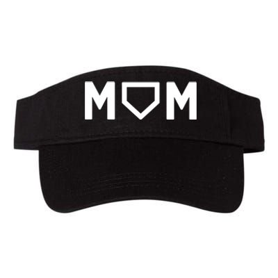 Cute Baseball Mom Favorite Player Mother's Day Gift Valucap Bio-Washed Visor