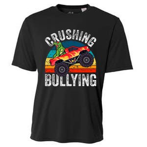 Crushing Bullying Monster Truck Unity Day Orange Cooling Performance Crew T-Shirt