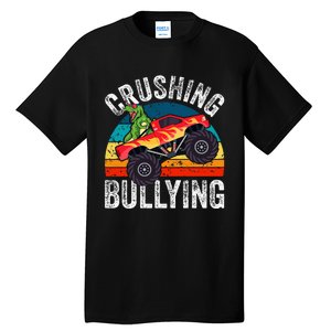 Crushing Bullying Monster Truck Unity Day Orange Tall T-Shirt