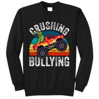 Crushing Bullying Monster Truck Unity Day Orange Tall Sweatshirt