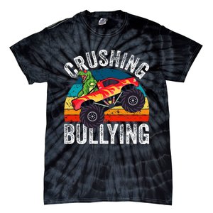 Crushing Bullying Monster Truck Unity Day Orange Tie-Dye T-Shirt