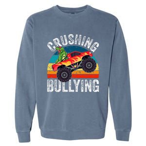 Crushing Bullying Monster Truck Unity Day Orange Garment-Dyed Sweatshirt