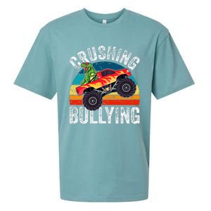 Crushing Bullying Monster Truck Unity Day Orange Sueded Cloud Jersey T-Shirt