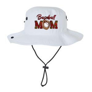 Cool Baseball Mom With Leopard Print Legacy Cool Fit Booney Bucket Hat